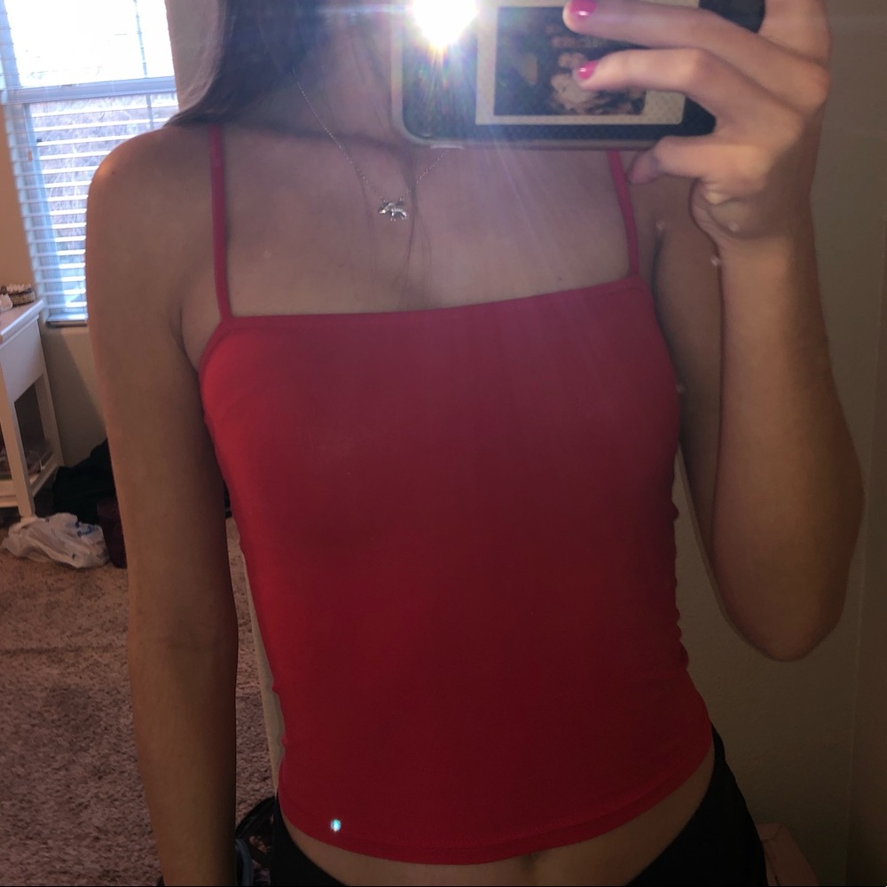 H&M Cropped Spaghetti Strap